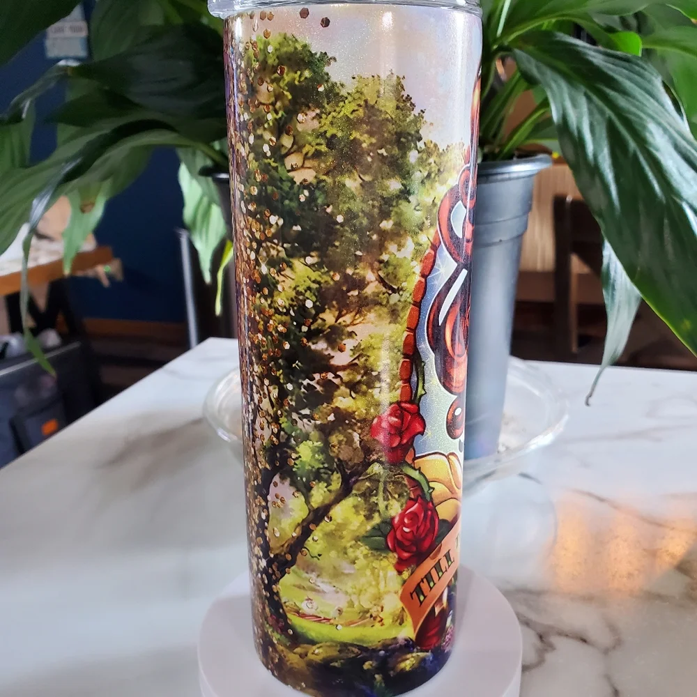 Till the Last Petal Falls Belle 20oz Tumbler 🎉sale